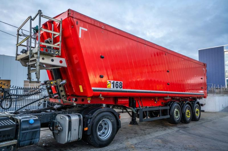 Schmitz ALU-52m3 (GRAIN/CEREALIERE/GETREIDE)+BACHE - Самосвальный полуприцеп: фото 1 Schmitz ALU-52m3 (GRAIN/CEREALIERE/GETREIDE)+BACHE - Самосвальный полуприцеп: фото 1