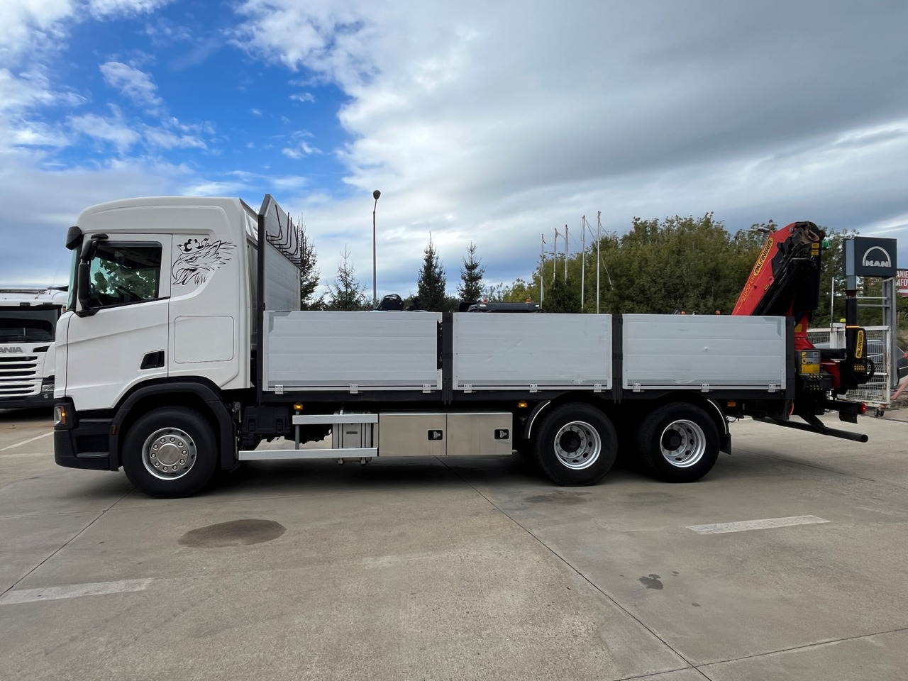 SCANIA R450, 2018, PALFINGER PK 22002 +RC - Грузовик бортовой/ Платформа, Автоманипулятор: фото 5 SCANIA R450, 2018, PALFINGER PK 22002 +RC - Грузовик бортовой/ Платформа, Автоманипулятор: фото 5