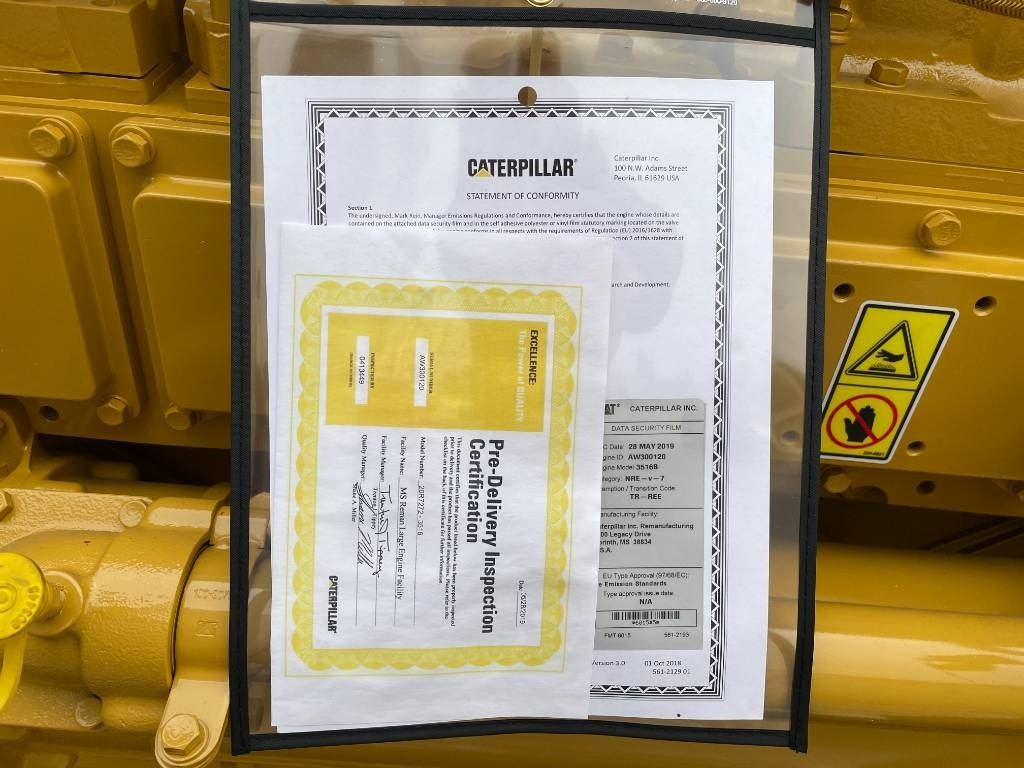 Новый Электрогенератор CAT 3516B - 2.250 kVA Generator - DPX-18106: фото 24