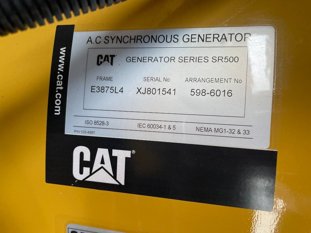 Новый Электрогенератор CAT DE1250GC - 1.250 kVA Standby Generator - DPX-18226: фото 16