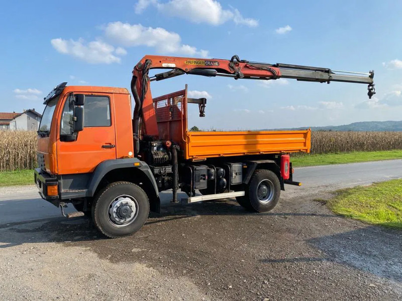MAN LE 18-280 , 4X4 , Tipper , Palfinger PK 9501 - Самосвал, Автоманипулятор: фото 1 MAN LE 18-280 , 4X4 , Tipper , Palfinger PK 9501 - Самосвал, Автоманипулятор: фото 1