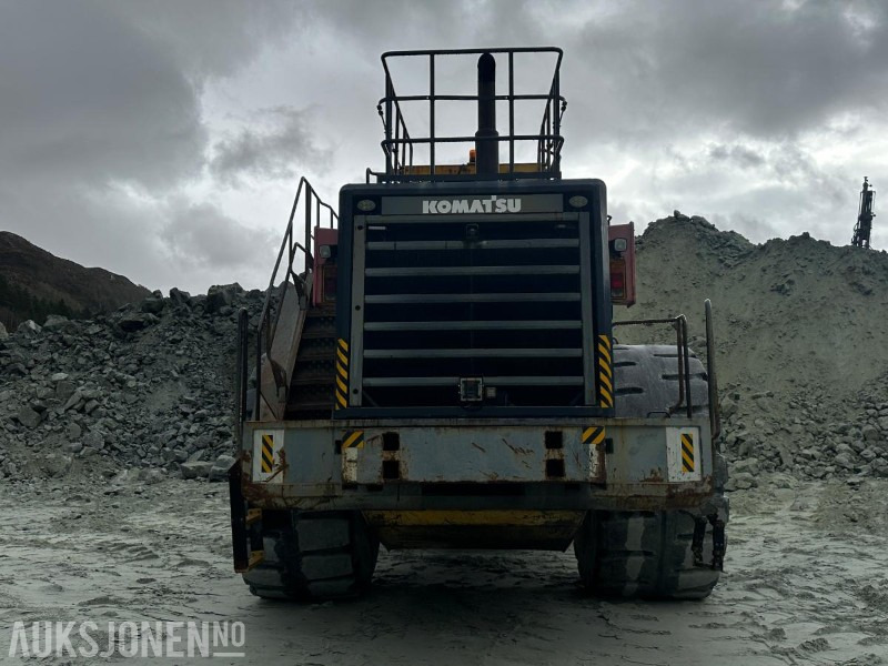 2003 Komatsu WA800-3 Hjullaster med 11 m3 skuffe - Spakstyring- Sertifisert til mai 2026 - Колёсный погрузчик: фото 4 2003 Komatsu WA800-3 Hjullaster med 11 m3 skuffe - Spakstyring- Sertifisert til mai 2026 - Колёсный погрузчик: фото 4