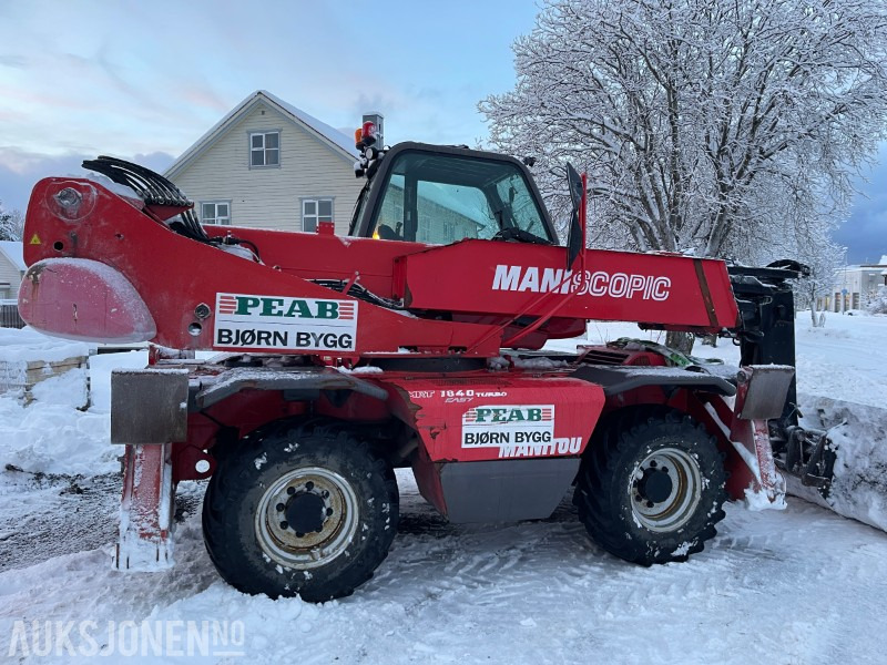 Телескопический погрузчик 2011 Manitou Easy MRT 1840 Teleskoptruck med sving på hytte, 7368 timer: фото 8 Телескопический погрузчик 2011 Manitou Easy MRT 1840 Teleskoptruck med sving på hytte, 7368 timer: фото 8