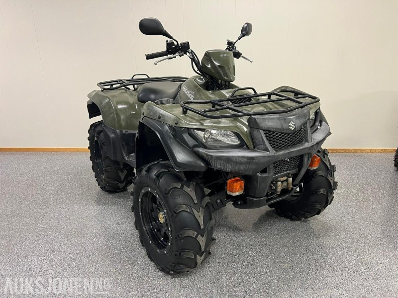 2011 Suzuki 500AXi ATV hengerfeste vinsj - Трактор: фото 1 2011 Suzuki 500AXi ATV hengerfeste vinsj - Трактор: фото 1