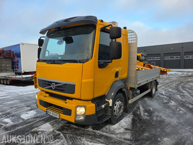 2012 Volvo FL 612 lastebil med plan - Грузовик бортовой/ Платформа: фото 1 2012 Volvo FL 612 lastebil med plan - Грузовик бортовой/ Платформа: фото 1