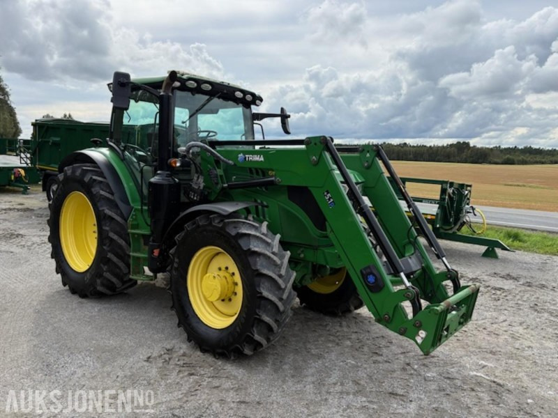 2016 John Deere 6155R, AutoPowr 50 km/t, AutoTrac Ready, Trima 5.1P frontlaster, 6903 Timer - Трактор: фото 2 2016 John Deere 6155R, AutoPowr 50 km/t, AutoTrac Ready, Trima 5.1P frontlaster, 6903 Timer - Трактор: фото 2