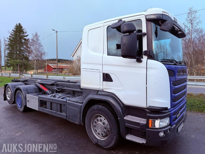 2016 Scania G450 EURO 6 444933 km m/ Krokflak med Hiab 140 AW kran - Крюковой мультилифт: фото 3 2016 Scania G450 EURO 6 444933 km m/ Krokflak med Hiab 140 AW kran - Крюковой мультилифт: фото 3