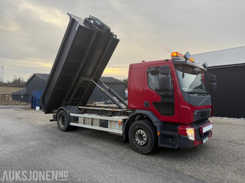 2016 Volvo FE 320 4X2 KROKBIL M/10 KUBIKKS GRUSKASSE - JOABKROK - SERVICEHISTORIKK. - Крюковой мультилифт: фото 2 2016 Volvo FE 320 4X2 KROKBIL M/10 KUBIKKS GRUSKASSE - JOABKROK - SERVICEHISTORIKK. - Крюковой мультилифт: фото 2