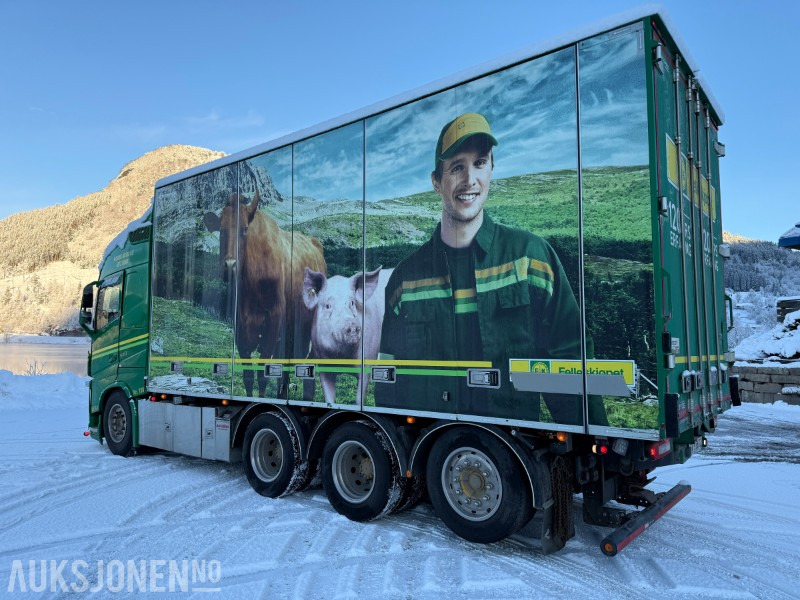 2018 Volvo FH 540 8X4 Skapbil med Bussbygg Volumax påbygg - Eu godkjent - Servicehistorikk - Грузовик с закрытым кузовом: фото 3 2018 Volvo FH 540 8X4 Skapbil med Bussbygg Volumax påbygg - Eu godkjent - Servicehistorikk - Грузовик с закрытым кузовом: фото 3