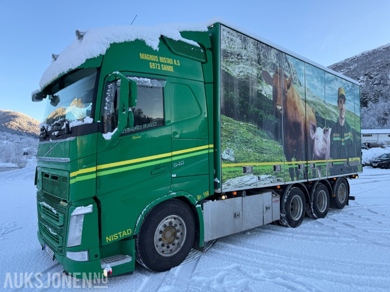 2018 Volvo FH 540 Skapbil med Bussbygg Volumax påbygg - Eu godkjent - Servicehistorikk - Грузовик с закрытым кузовом: фото 1 2018 Volvo FH 540 Skapbil med Bussbygg Volumax påbygg - Eu godkjent - Servicehistorikk - Грузовик с закрытым кузовом: фото 1