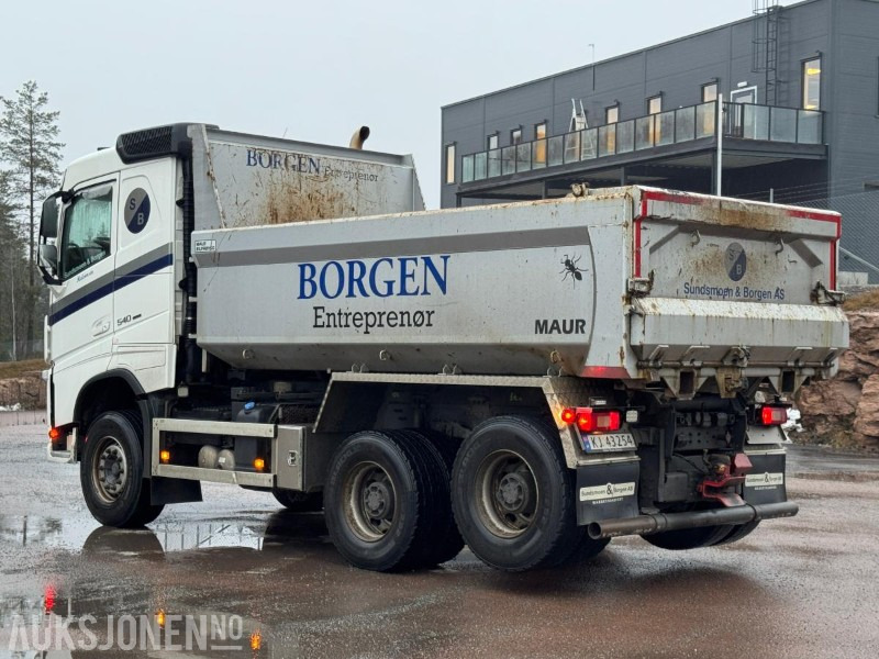 2019 Volvo FH540 tippbil med kranhydraulikk / EU-godkjent - Самосвал: фото 3 2019 Volvo FH540 tippbil med kranhydraulikk / EU-godkjent - Самосвал: фото 3