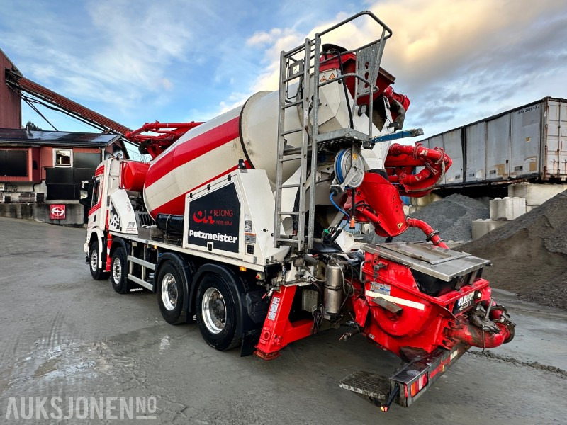 2021 Scania P500XT 8X4 Putzmeister PUMI 28-4Betongpumpe, 83413km - Автобетоносмеситель: фото 3 2021 Scania P500XT 8X4 Putzmeister PUMI 28-4Betongpumpe, 83413km - Автобетоносмеситель: фото 3