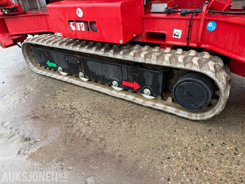 Подъёмник 2022 CMC S23 spiderlift, 23m arb.høyde, automatisk nivellering, merkefrie belter, radiokontroll, Diesel/ 230V: фото 17