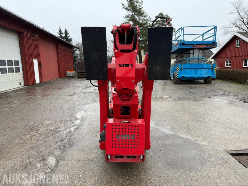 Подъёмник 2022 CMC S23 spiderlift, 23m arb.høyde, automatisk nivellering, merkefrie belter, radiokontroll, Diesel/ 230V: фото 6