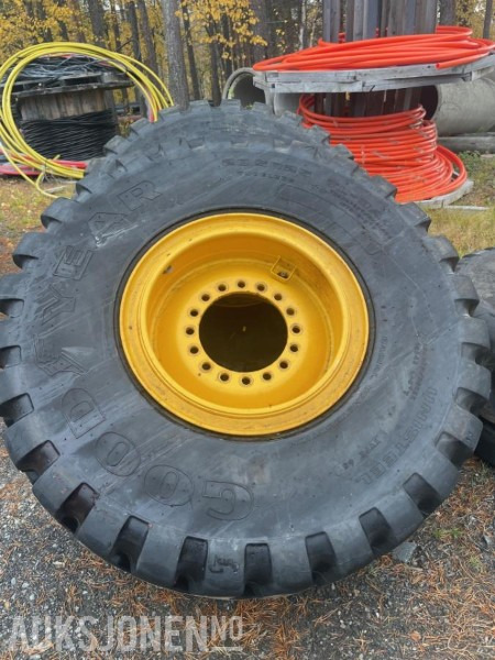 2015 4 Stk 20,5/25 GoodYear hjullasterdekk - Навесное оборудование для Строительной техники: фото 1 2015 4 Stk 20,5/25 GoodYear hjullasterdekk - Навесное оборудование для Строительной техники: фото 1