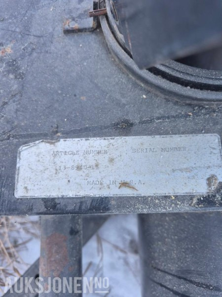 Stiga Snøfres til plentraktor, brukt på Stiga Park - Сельскохозяйственная техника: фото 4 Stiga Snøfres til plentraktor, brukt på Stiga Park - Сельскохозяйственная техника: фото 4