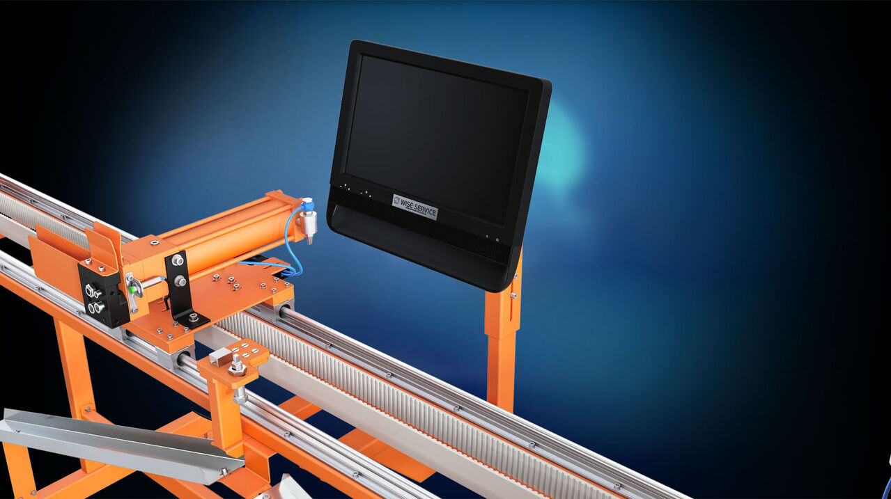 Wise Service Automatic double-headed guillotine WSG3 - Станок: фото 2 Wise Service Automatic double-headed guillotine WSG3 - Станок: фото 2