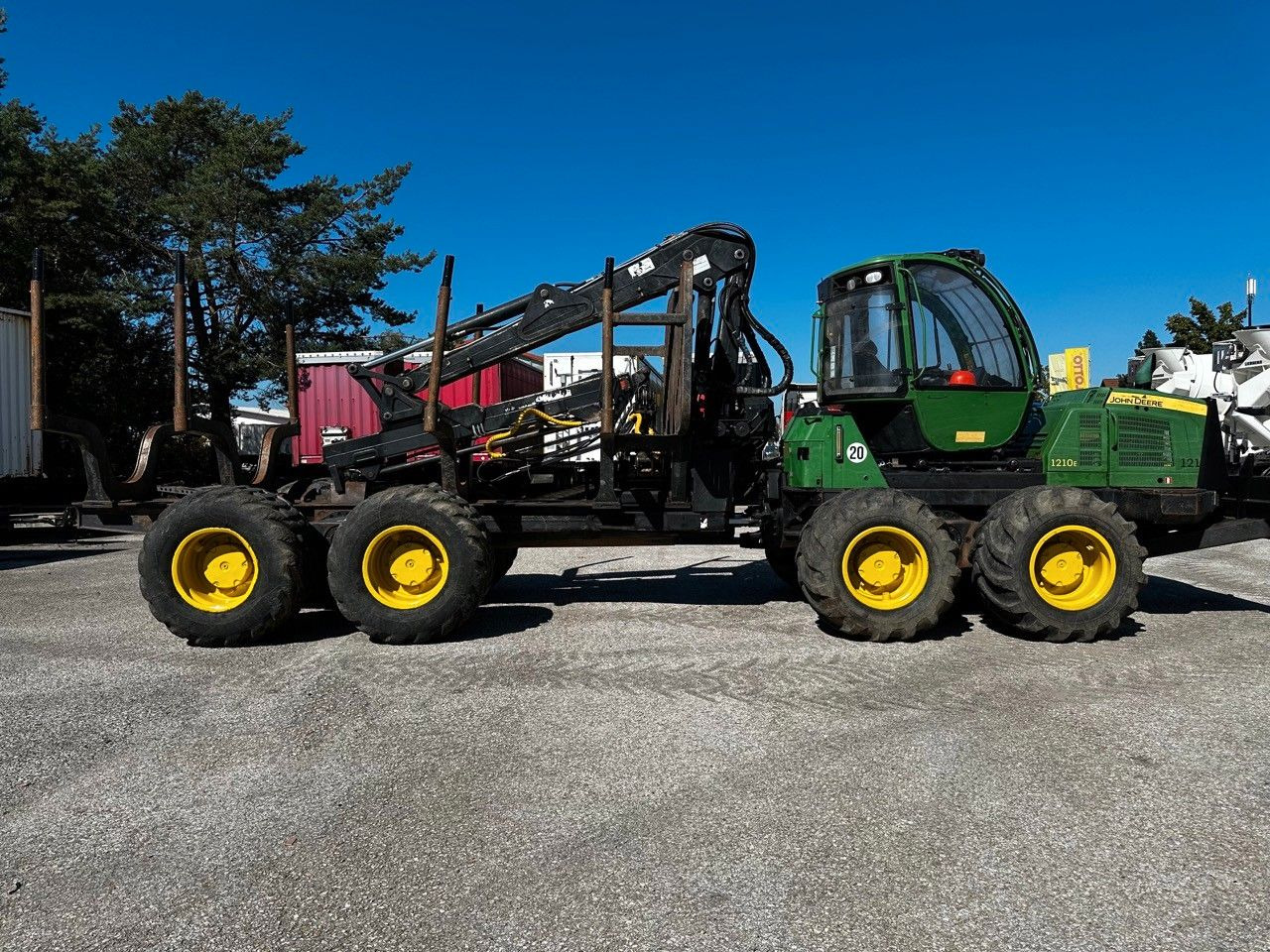 John Deere 1210E 10m CF710 KRAN - Форвардер: фото 5 John Deere 1210E 10m CF710 KRAN - Форвардер: фото 5