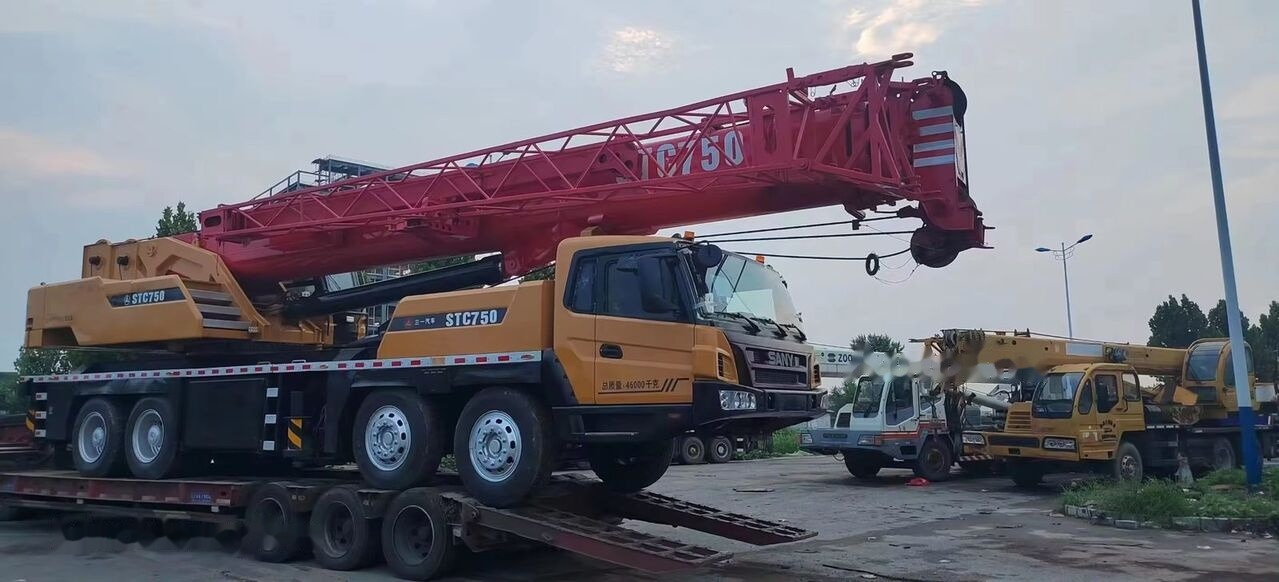 Sany New Model Used Sany Heavy Industry Mobile Crane STC750 75 Ton Tr - Мобильный кран: фото 2 Sany New Model Used Sany Heavy Industry Mobile Crane STC750 75 Ton Tr - Мобильный кран: фото 2