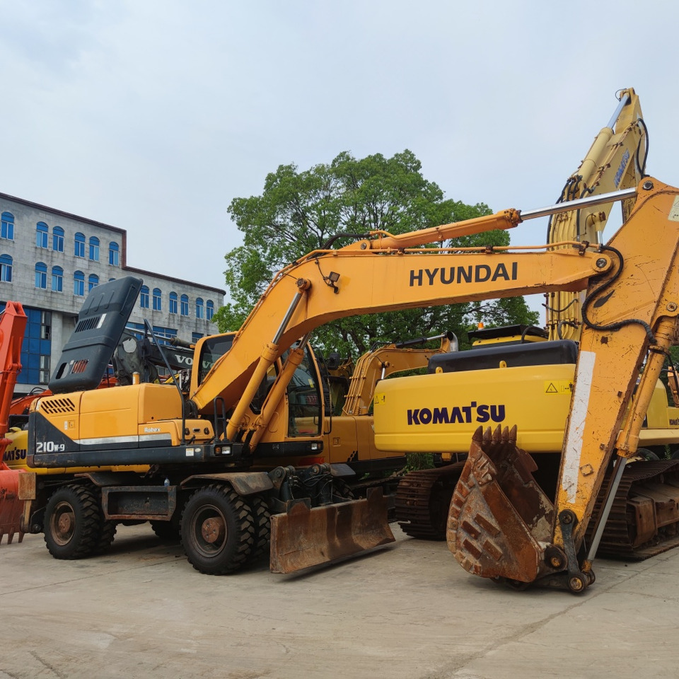 Hyundai 210w-9 wheel excavator - Колёсный экскаватор: фото 5 Hyundai 210w-9 wheel excavator - Колёсный экскаватор: фото 5
