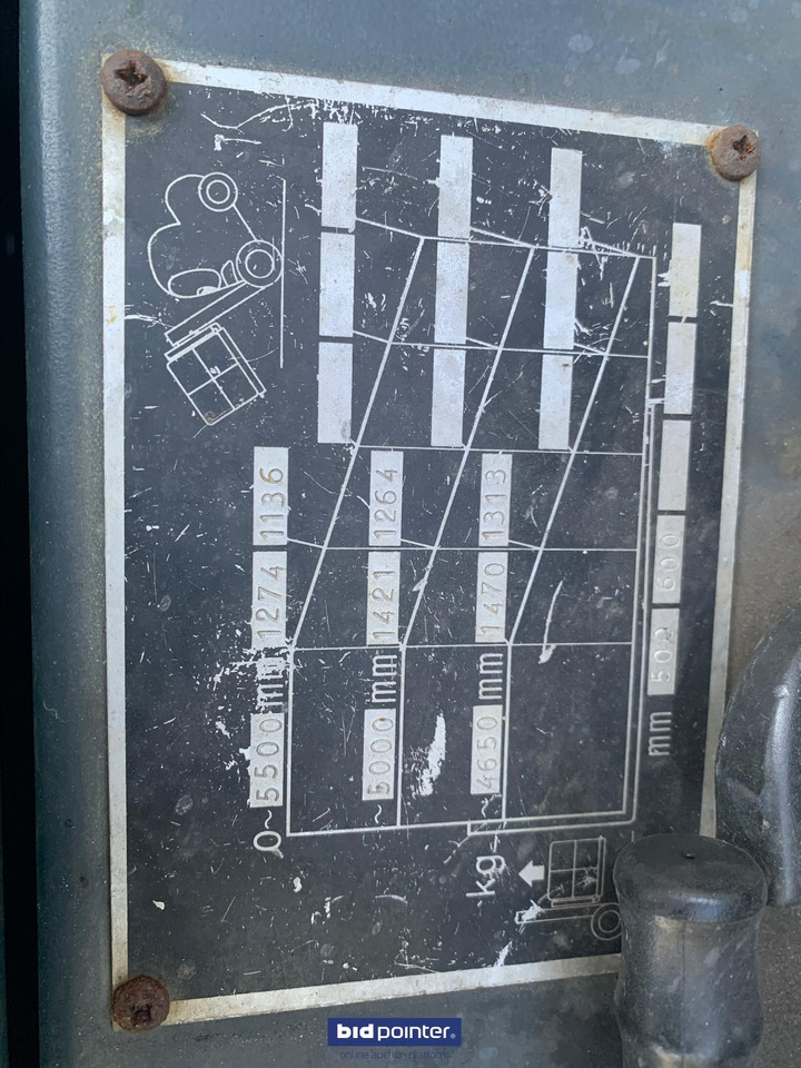Heftruck elektrisch - 3 wiel - 1600kg! Freelift! Komatsu FB16 - 5.5 mtr. Sideshift! - Электропогрузчик: фото 5 Heftruck elektrisch - 3 wiel - 1600kg! Freelift! Komatsu FB16 - 5.5 mtr. Sideshift! - Электропогрузчик: фото 5