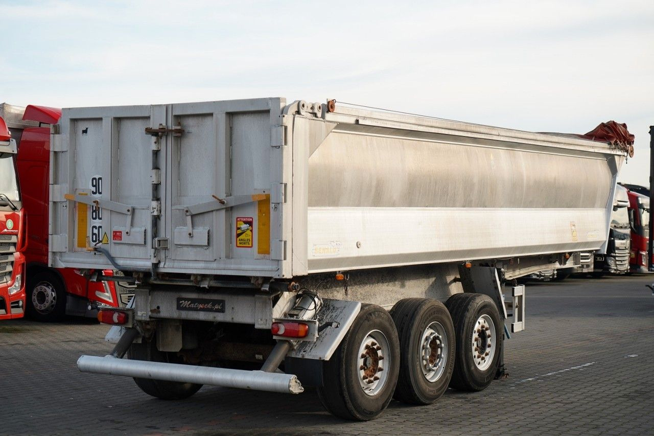 Benalu WYWROTKA / 23 m3 / ALUMINIOWA / OŚ PODNOSZONA / - Самосвальный полуприцеп: фото 5 Benalu WYWROTKA / 23 m3 / ALUMINIOWA / OŚ PODNOSZONA / - Самосвальный полуприцеп: фото 5