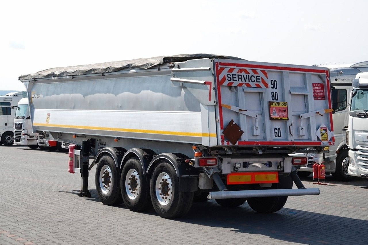 Benalu WYWROTKA 27 m3 / ALUMINIOWA / HYDRAULICZNA KLAPA - Самосвальный полуприцеп: фото 4 Benalu WYWROTKA 27 m3 / ALUMINIOWA / HYDRAULICZNA KLAPA - Самосвальный полуприцеп: фото 4