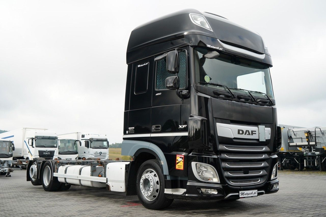 DAF XF 480 / BDF / 6X2 / SSC / I-PARK COOL / OŚ POD - Грузовик-контейнеровоз/ Сменный кузов: фото 3 DAF XF 480 / BDF / 6X2 / SSC / I-PARK COOL / OŚ POD - Грузовик-контейнеровоз/ Сменный кузов: фото 3