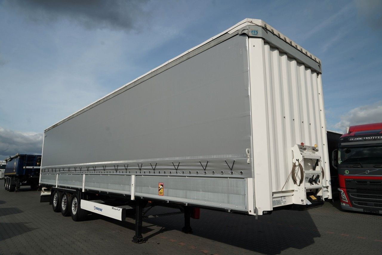 Krone FIRANKA / BURTOWA / OŚ PODNOSZONA / SAF / STANDA - Тентованный полуприцеп: фото 2 Krone FIRANKA / BURTOWA / OŚ PODNOSZONA / SAF / STANDA - Тентованный полуприцеп: фото 2