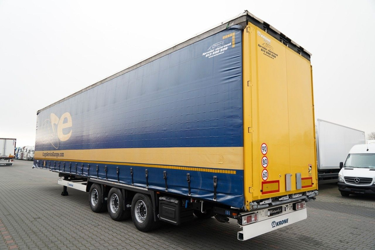 Krone FIRANKA / MEGA / DACH PODNOSZONY / LOW DECK / - Тентованный полуприцеп: фото 3 Krone FIRANKA / MEGA / DACH PODNOSZONY / LOW DECK / - Тентованный полуприцеп: фото 3
