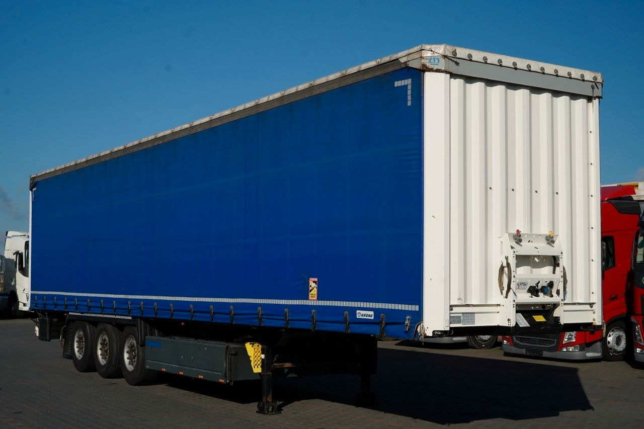 Krone FIRANKA / STANDARD / KOSZ NA PALETY / OŚ PODNOS - Тентованный полуприцеп: фото 1 Krone FIRANKA / STANDARD / KOSZ NA PALETY / OŚ PODNOS - Тентованный полуприцеп: фото 1