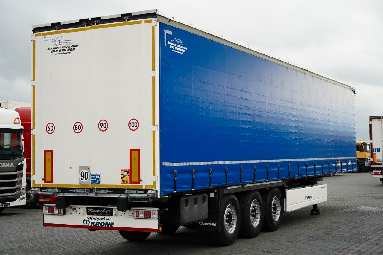Krone FIRANKA / STANDARD / KOSZ NA PALETY / PLANDEKA - Тентованный полуприцеп: фото 4 Krone FIRANKA / STANDARD / KOSZ NA PALETY / PLANDEKA - Тентованный полуприцеп: фото 4