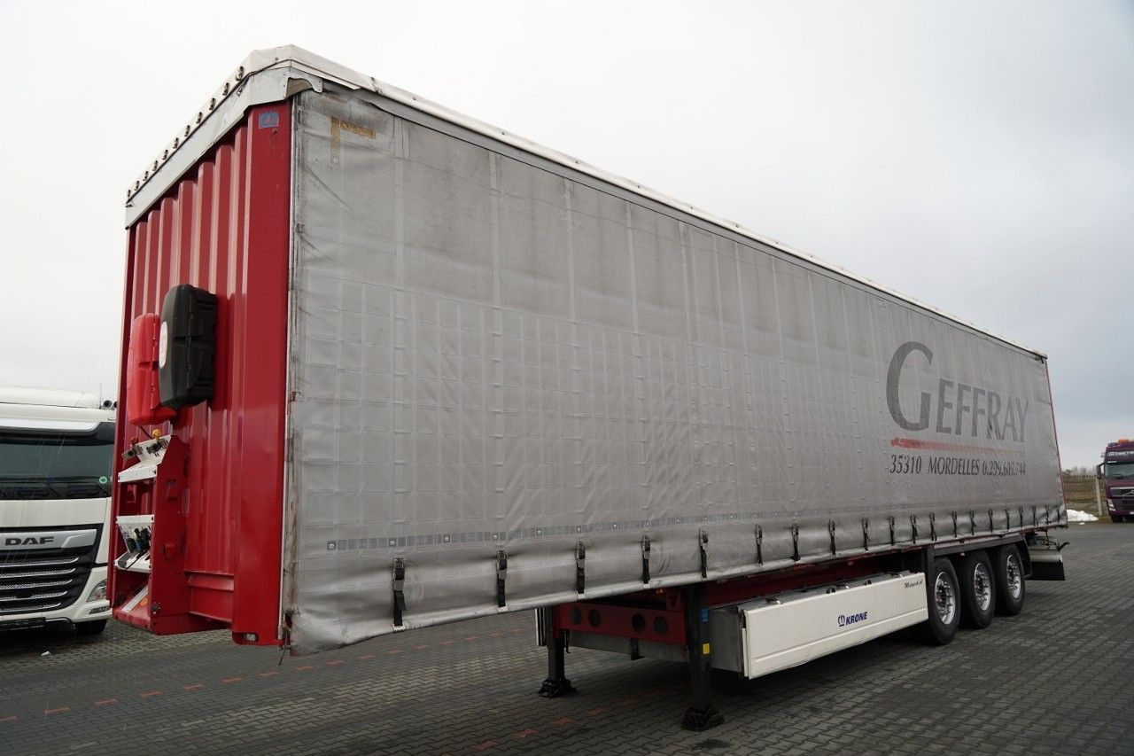 Krone FIRANKA / STANDARD / KOSZ NA PALETY / SAF / - Тентованный полуприцеп: фото 2 Krone FIRANKA / STANDARD / KOSZ NA PALETY / SAF / - Тентованный полуприцеп: фото 2