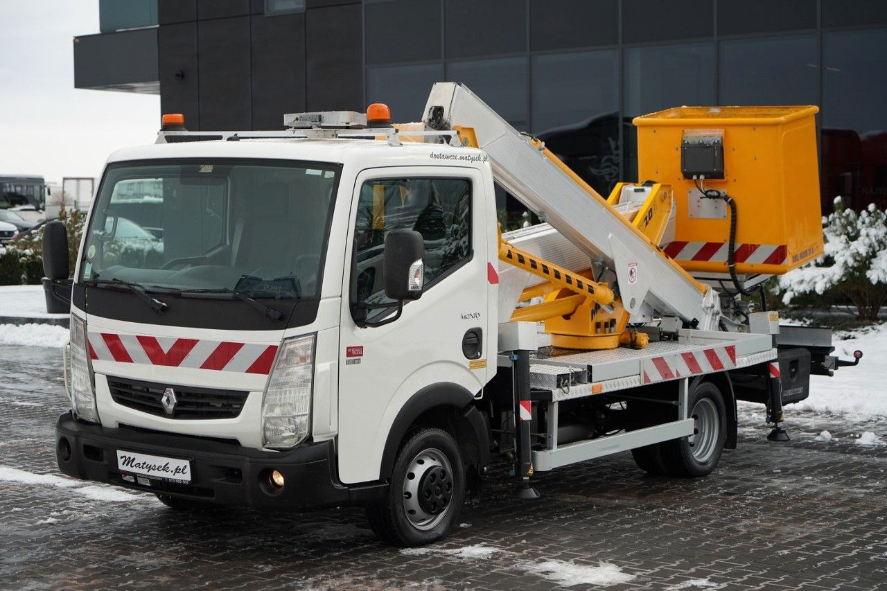 Грузовик с подъемником Renault MAXITY 120 dxi / ZWYŻKA 20 METRÓW / PODNOŚNIK KO: фото 10