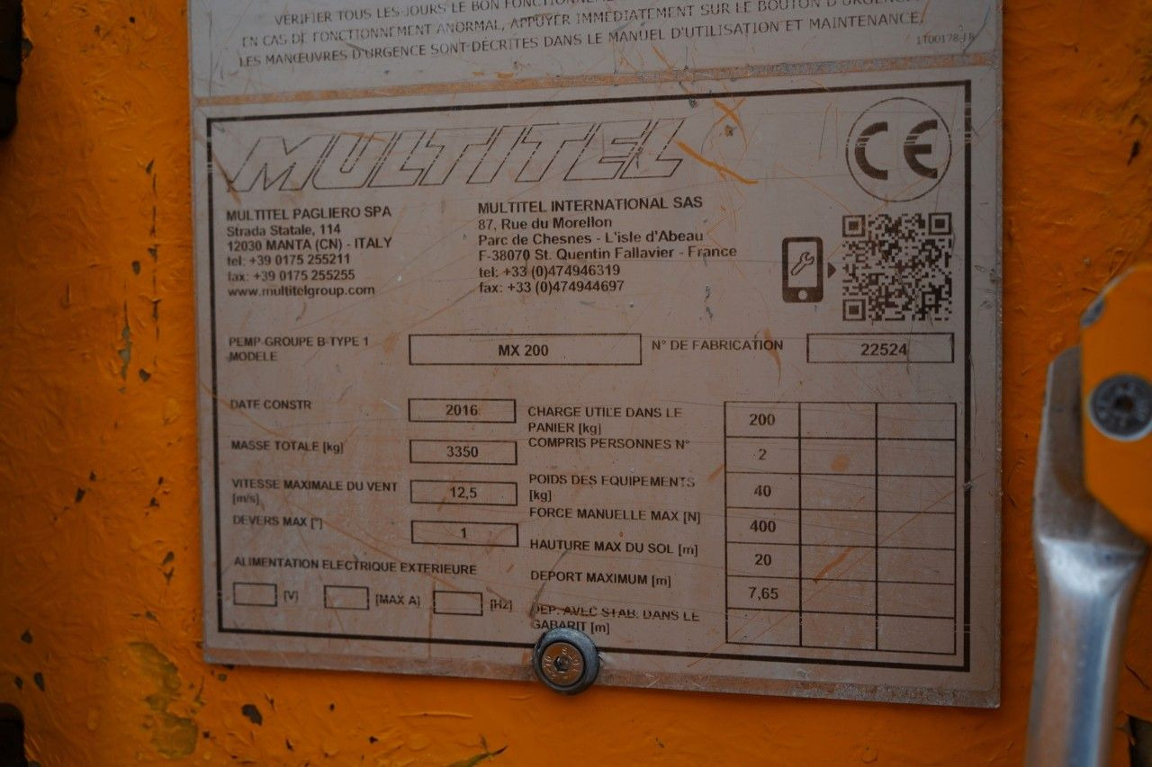 Грузовик с подъемником Renault MAXITY 120 dxi / ZWYŻKA 20 METRÓW / PODNOŚNIK KO: фото 25