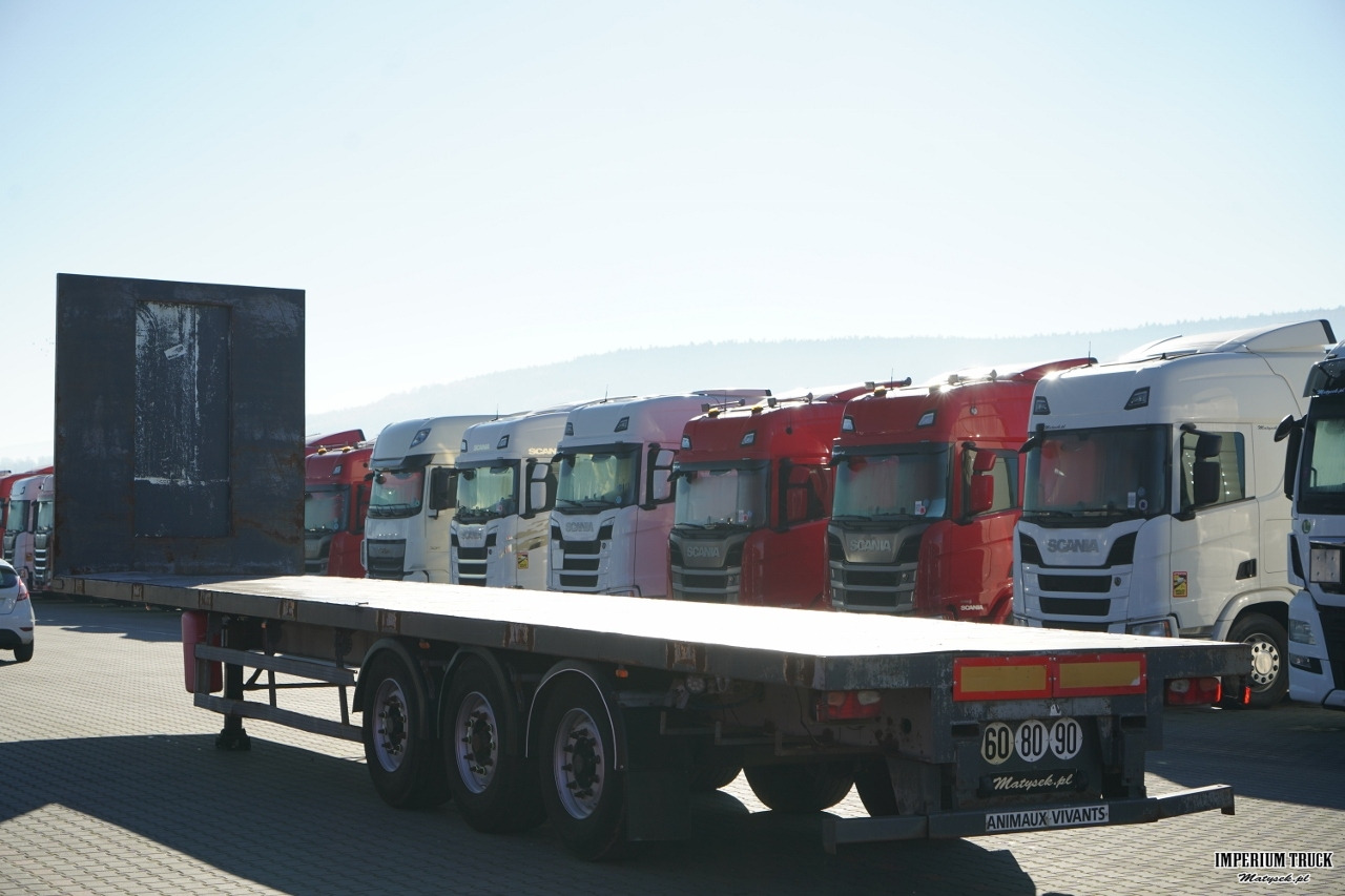 SAMRO / NACZEPA PLATFORMA / STALOWA PODŁOGA - Полуприцеп бортовой/ Платформа: фото 5 SAMRO / NACZEPA PLATFORMA / STALOWA PODŁOGA - Полуприцеп бортовой/ Платформа: фото 5