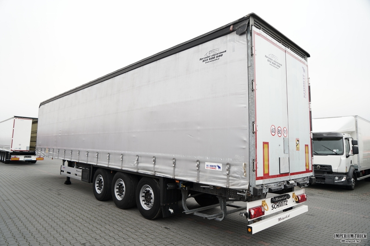 SCHMITZ-CARGOBULL / FIRANKA / STANDARD / DACH PODNOSZONY / OŚ PODNOSZONA / - Тентованный полуприцеп: фото 3 SCHMITZ-CARGOBULL / FIRANKA / STANDARD / DACH PODNOSZONY / OŚ PODNOSZONA / - Тентованный полуприцеп: фото 3