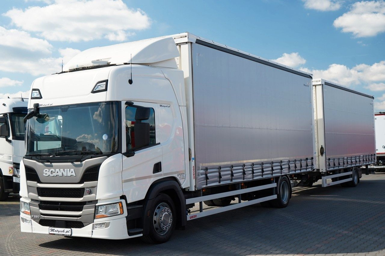 Scania P 280 / ZESTAW TANDEM / 120 M3 / WECON / 2022 R - Тентованный грузовик: фото 3 Scania P 280 / ZESTAW TANDEM / 120 M3 / WECON / 2022 R - Тентованный грузовик: фото 3