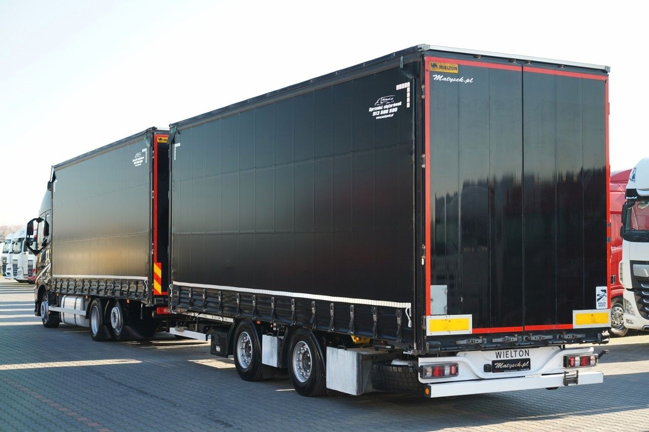 Volvo FH 460 / ZESTAW TANDEM / 120 M3 / PRZEJAZDOWY / - Тентованный грузовик: фото 2 Volvo FH 460 / ZESTAW TANDEM / 120 M3 / PRZEJAZDOWY / - Тентованный грузовик: фото 2