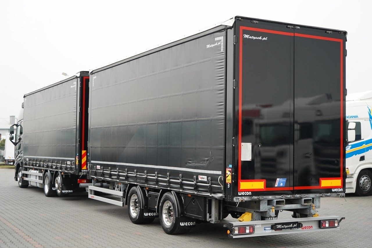 Volvo FH 500 /XXL / ZESTAW TANDEM PRZEJAZDOWY 120 M3 / - Тентованный грузовик, Тентованный прицеп: фото 5 Volvo FH 500 /XXL / ZESTAW TANDEM PRZEJAZDOWY 120 M3 / - Тентованный грузовик, Тентованный прицеп: фото 5