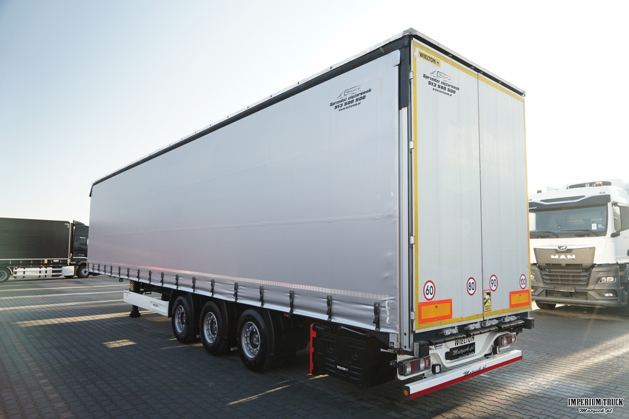 WIELTON FIRANKA / MEGA / OŚ PODNOSZONA / OSIE SAF / - Тентованный полуприцеп: фото 4 WIELTON FIRANKA / MEGA / OŚ PODNOSZONA / OSIE SAF / - Тентованный полуприцеп: фото 4