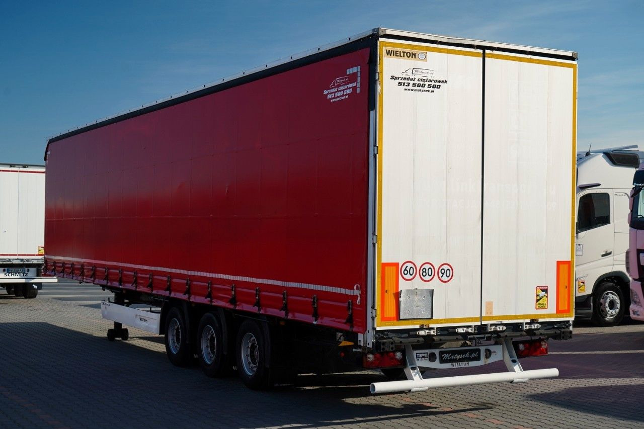Wielton FIRANKA MEGA / LOWDECK / BDE - ROZSUWANE SŁUPKI - Тентованный полуприцеп: фото 3 Wielton FIRANKA MEGA / LOWDECK / BDE - ROZSUWANE SŁUPKI - Тентованный полуприцеп: фото 3