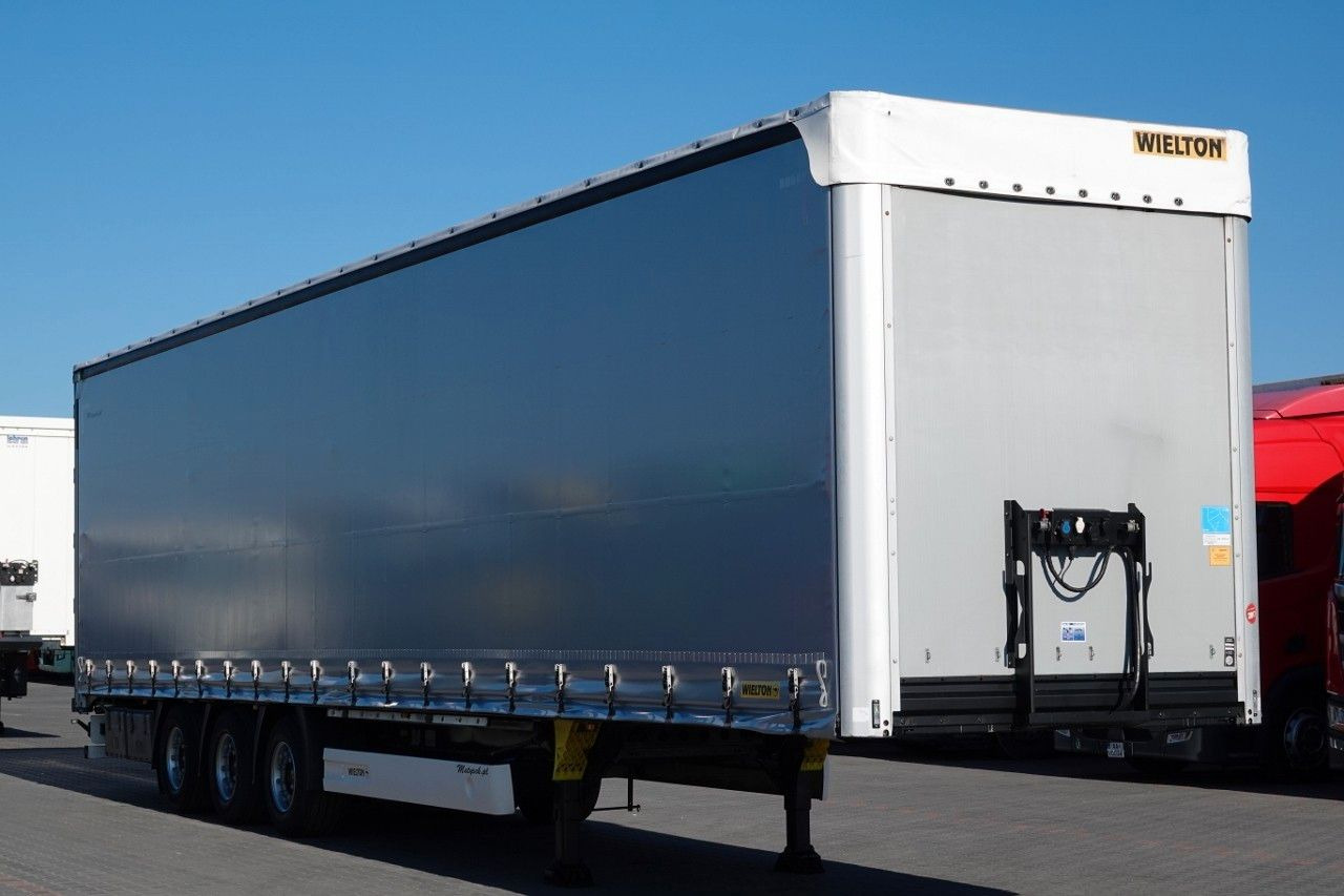 Wielton FIRANKA MEGA / LOWDECK / OŚ PODNOSZONA / DACH PO - Тентованный полуприцеп: фото 1 Wielton FIRANKA MEGA / LOWDECK / OŚ PODNOSZONA / DACH PO - Тентованный полуприцеп: фото 1