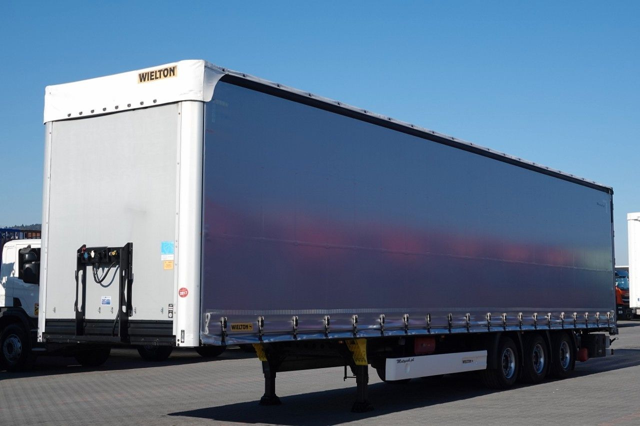 Wielton FIRANKA MEGA / LOWDECK / OŚ PODNOSZONA / DACH PO - Тентованный полуприцеп: фото 2 Wielton FIRANKA MEGA / LOWDECK / OŚ PODNOSZONA / DACH PO - Тентованный полуприцеп: фото 2