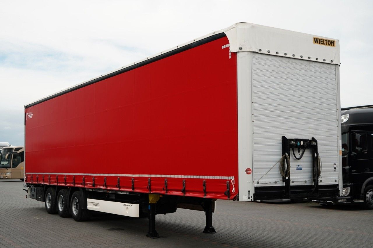 Wielton FIRANKA MEGA / LOWDECK / OŚ PODNOSZONA / OSIE SA - Тентованный полуприцеп: фото 1 Wielton FIRANKA MEGA / LOWDECK / OŚ PODNOSZONA / OSIE SA - Тентованный полуприцеп: фото 1