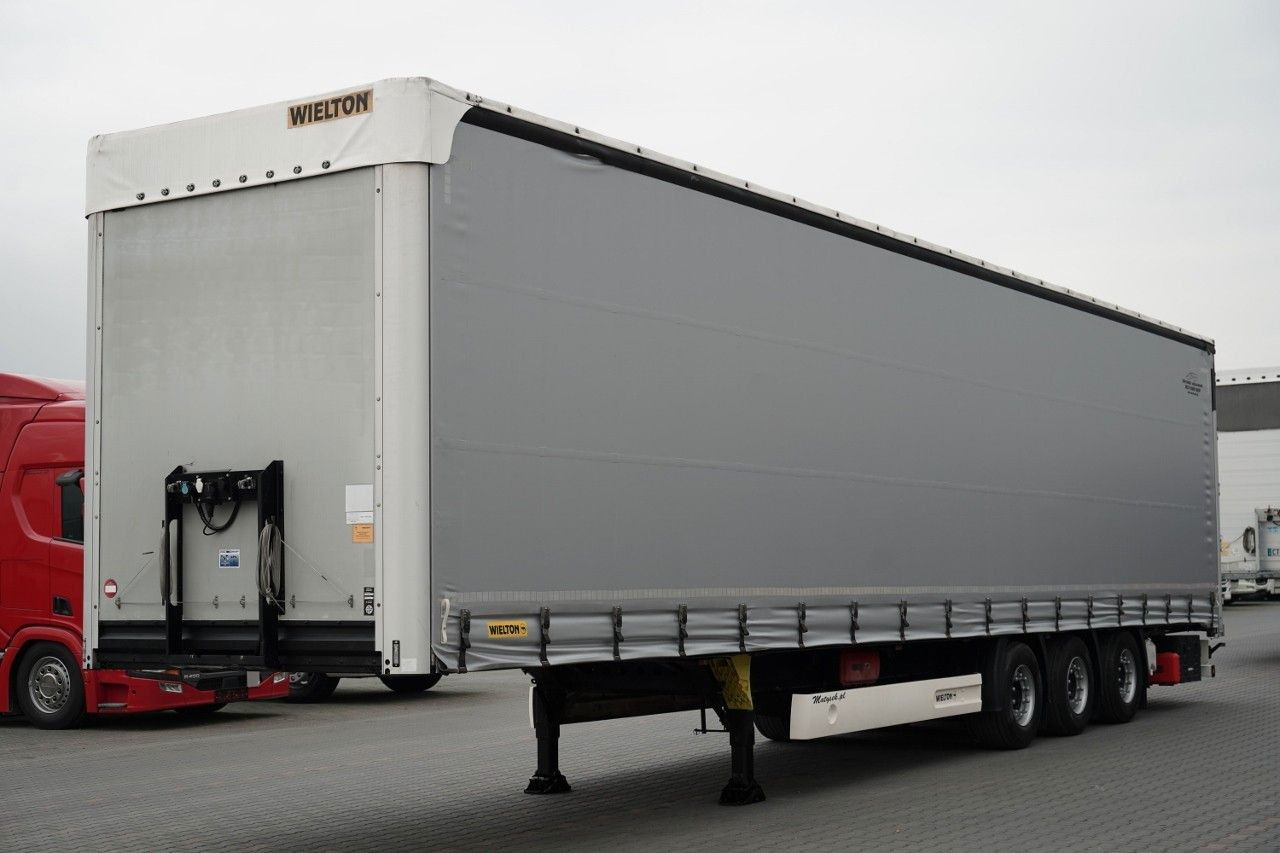 Wielton FIRANKA / MEGA / LOWDECK / OŚ PODNOSZONA / SAF - Тентованный полуприцеп: фото 1 Wielton FIRANKA / MEGA / LOWDECK / OŚ PODNOSZONA / SAF - Тентованный полуприцеп: фото 1