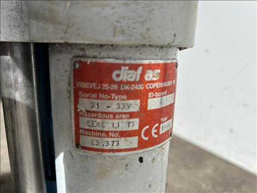 Пищевое оборудование Diaf EXE11 High shear mixer: фото 6