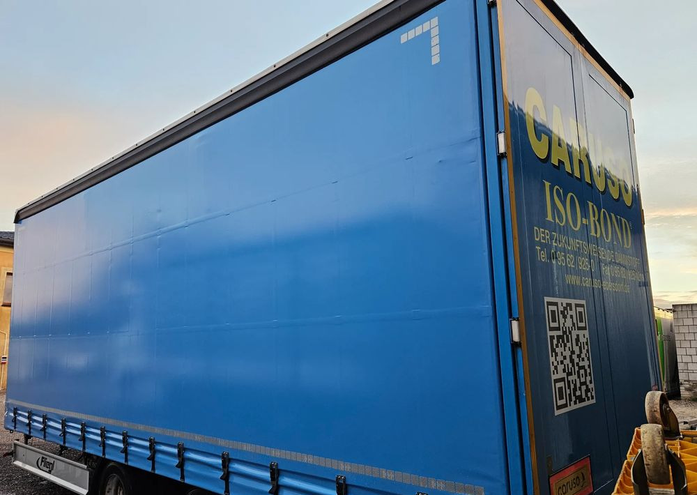 Fliegl PRZYCZEPA CIĘŻAROWA / 60m3 / 2 SZT IDENTYCZNE / OSIE BPW / HAMULCE TARCZOWE // 3M WYSOKA / TANDEM / 2 OSIE / 19 PALET / DOLNY SPRZĘG / 18 TON DMC / 13 TON ŁADOWNOŚĆ - Тентованный прицеп: фото 5 Fliegl PRZYCZEPA CIĘŻAROWA / 60m3 / 2 SZT IDENTYCZNE / OSIE BPW / HAMULCE TARCZOWE // 3M WYSOKA / TANDEM / 2 OSIE / 19 PALET / DOLNY SPRZĘG / 18 TON DMC / 13 TON ŁADOWNOŚĆ - Тентованный прицеп: фото 5