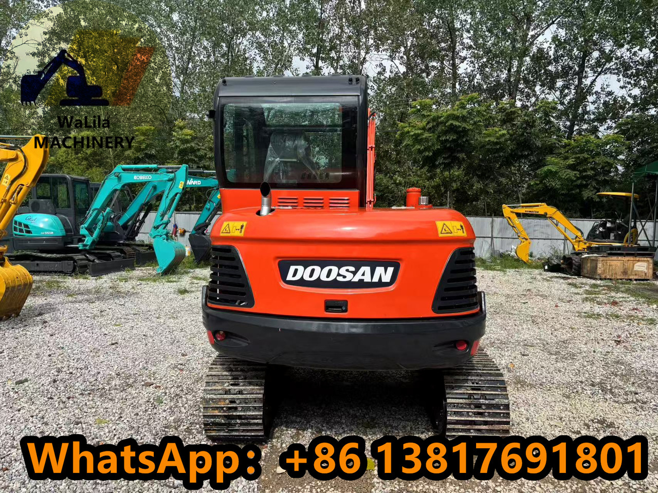 DOOSAN DX60-9 - Мини-экскаватор: фото 3 DOOSAN DX60-9 - Мини-экскаватор: фото 3