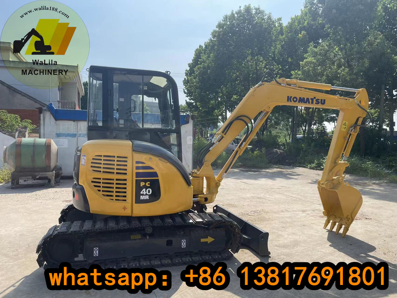 KOMATSU PC 40 MR-3 - Мини-экскаватор: фото 1 KOMATSU PC 40 MR-3 - Мини-экскаватор: фото 1